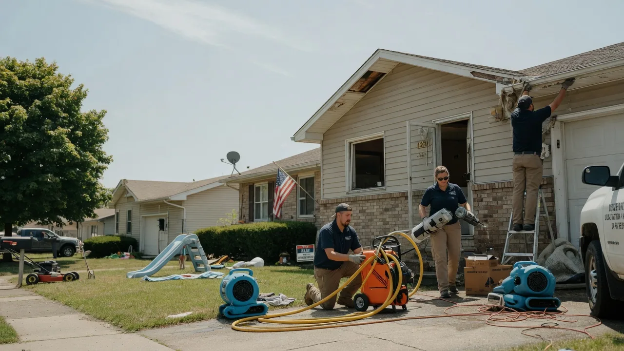 Water Damage Restoration in Omaha, IL near me